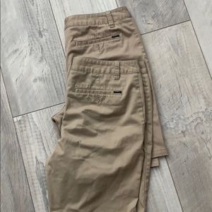 O’Neill khaki shorts 2 pair